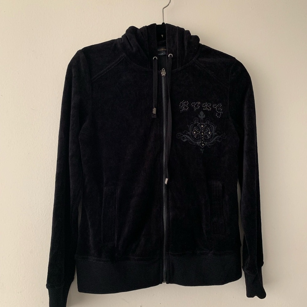 Intimately free people Black sport jacket
